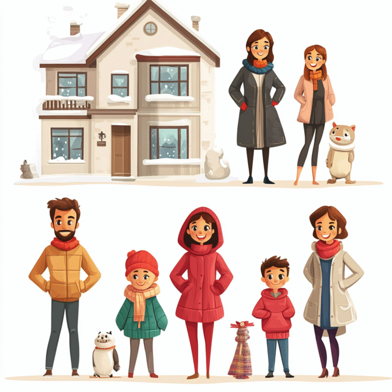 Thermostat Tensions: A Family’s Four-Season Fashion Show