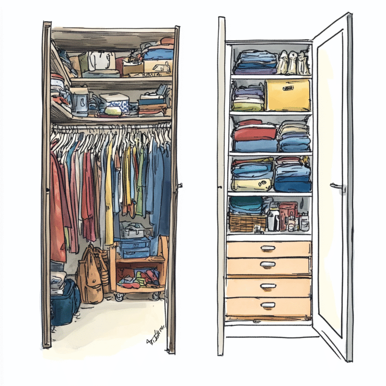 Closet Chaos: A Tale of Two Wardrobes